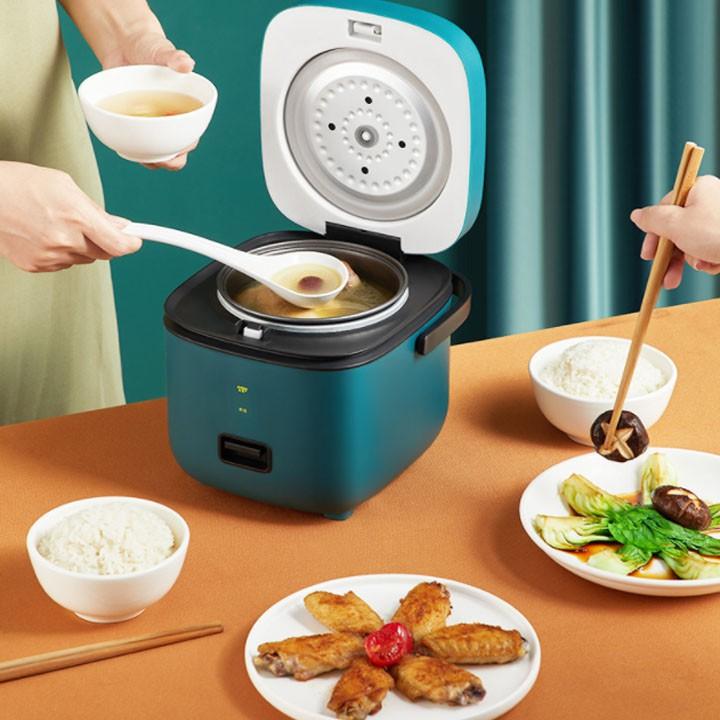 Nồi Cơm Điện Mini Đa Năng - Hàng Nội Địa Cao Cấp (Nấu Cháo, Chưng, Luộc) Phù Hợp Từ 1-3 người