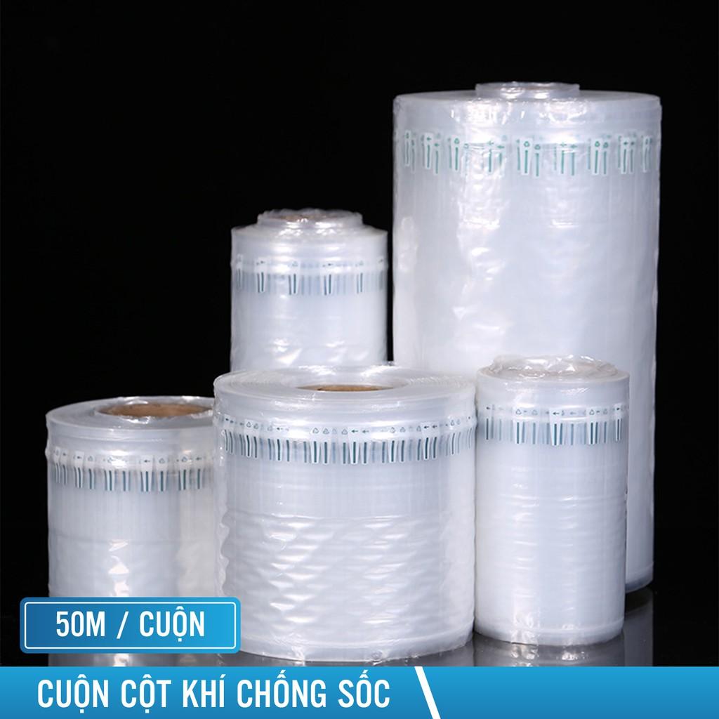 Đệm hơi cuộn khổ 25cm dài 50m gói hàng chống sốc bóng khí bọc hàng inflatable túi khí chèn hàng