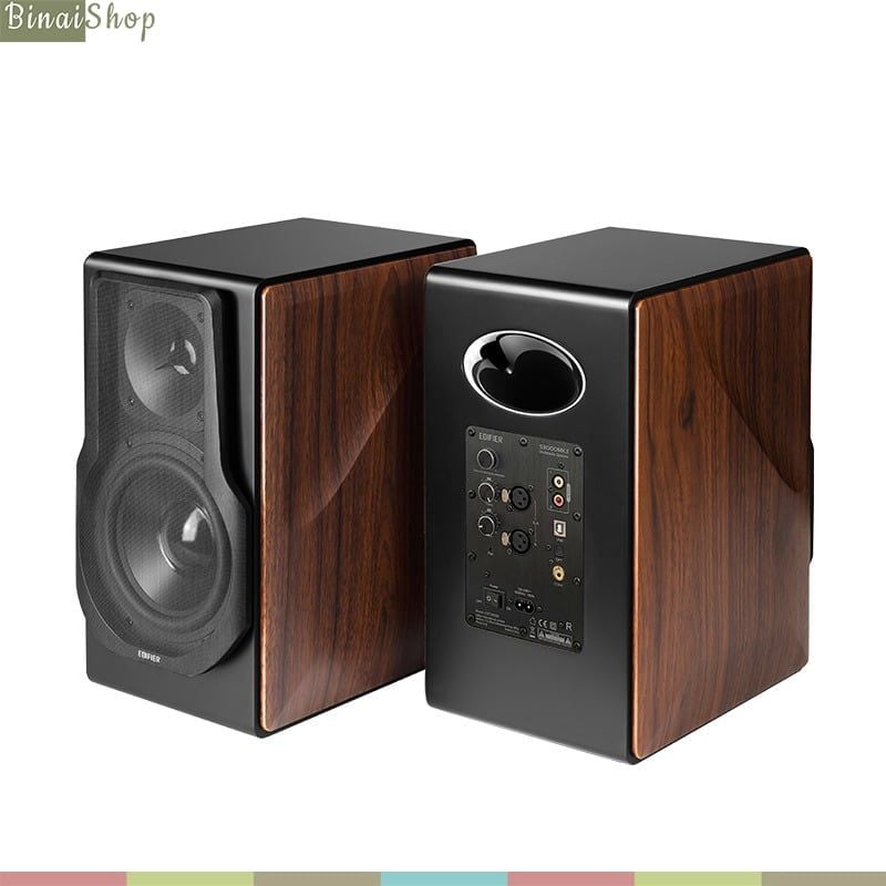 EDIFIER S3000 MKII / Edifier S2000MKII  Loa Bookshelf Hi-End Hi-Res Audio 256W RMS, Bluetooth 5.0 Cho Nghe Nhạc &amp; Xem Phim - Hàng Nhập Khẩu