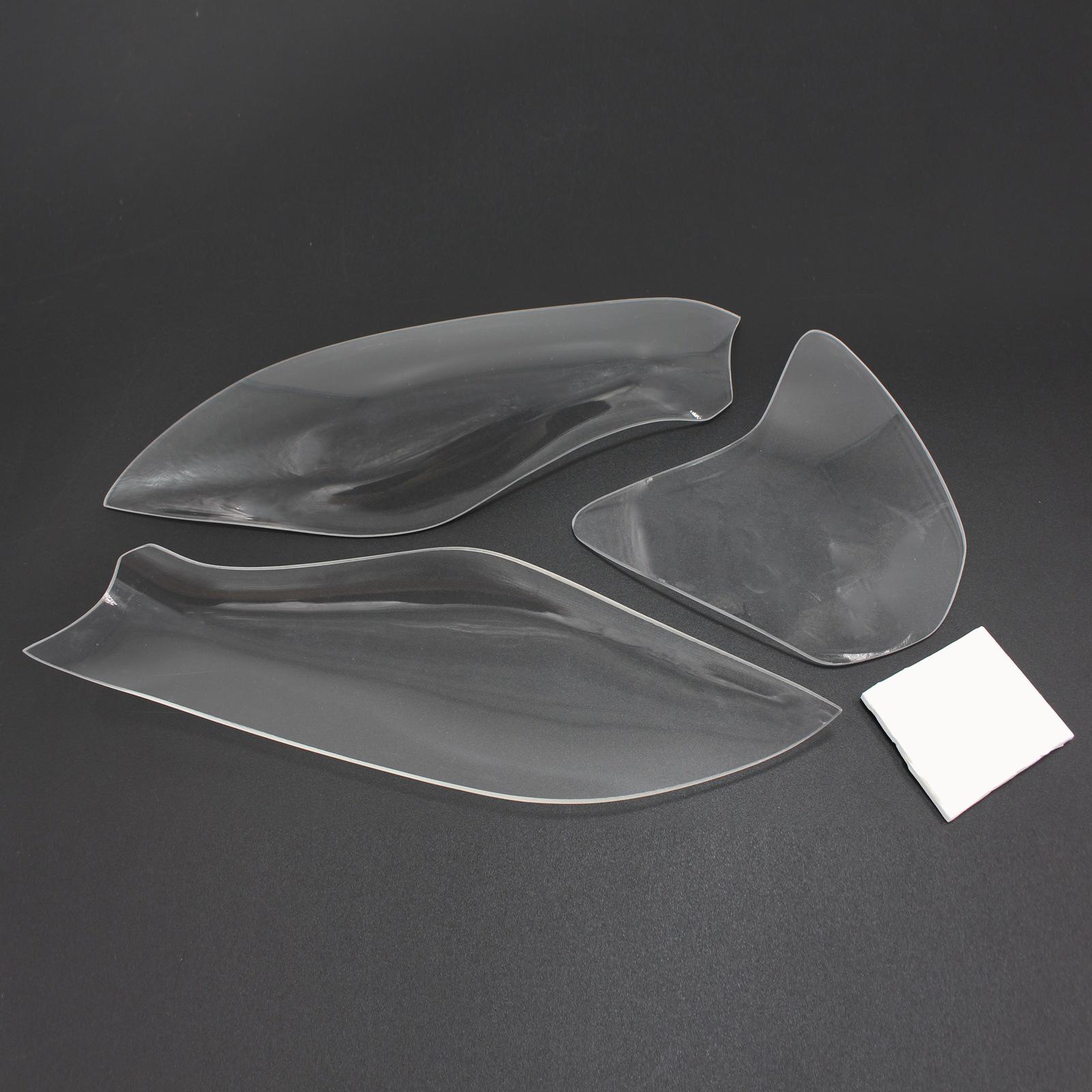 Motorcycle Headlight Protector Cover Lens Shield Headlamp Cover Guard for Aprilia RSV4 2009-2014 Easy Install Professional