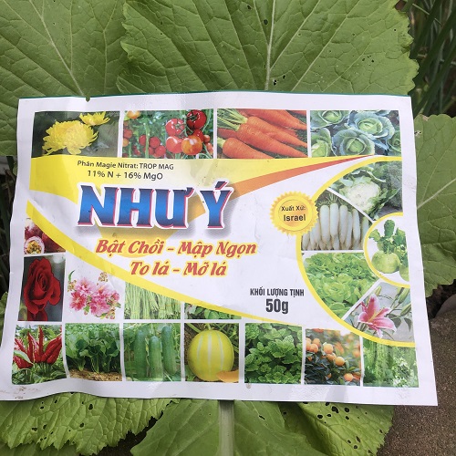 Combo 5 gói phân bón lá NHƯ Ý - Kích thích ra rễ, bật chồi, xanh lá, bóng lá, ngăn ngừa vàng lá