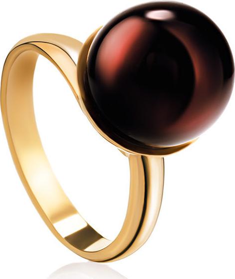 Nhẫn Hổ Phách Baltic Cherry