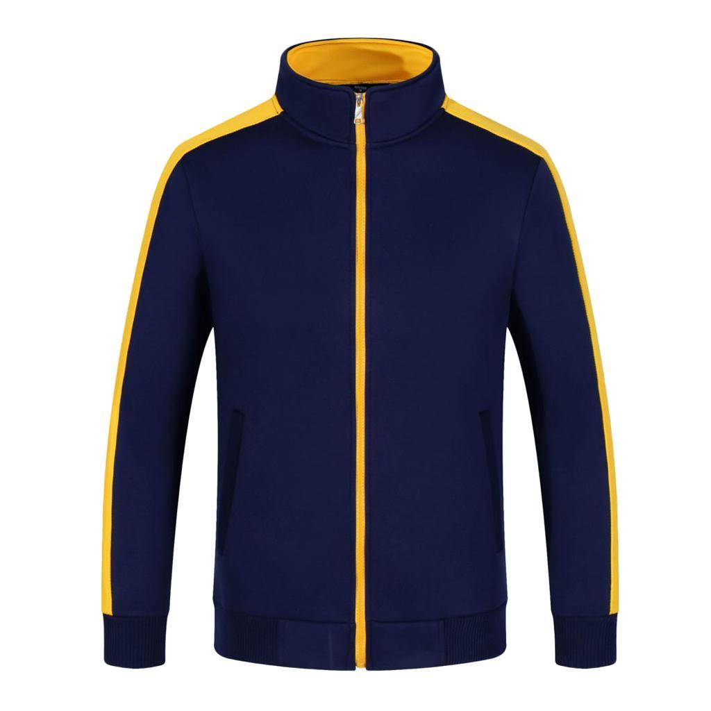 Unisex Fleece Jacket Transition Jacket Work Jacket With Zipper