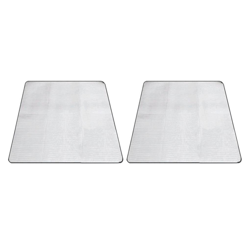 2Pcs Camping Folding Picnic Mat Blanket Outdoor Beach Waterproof Pad 200x150cm