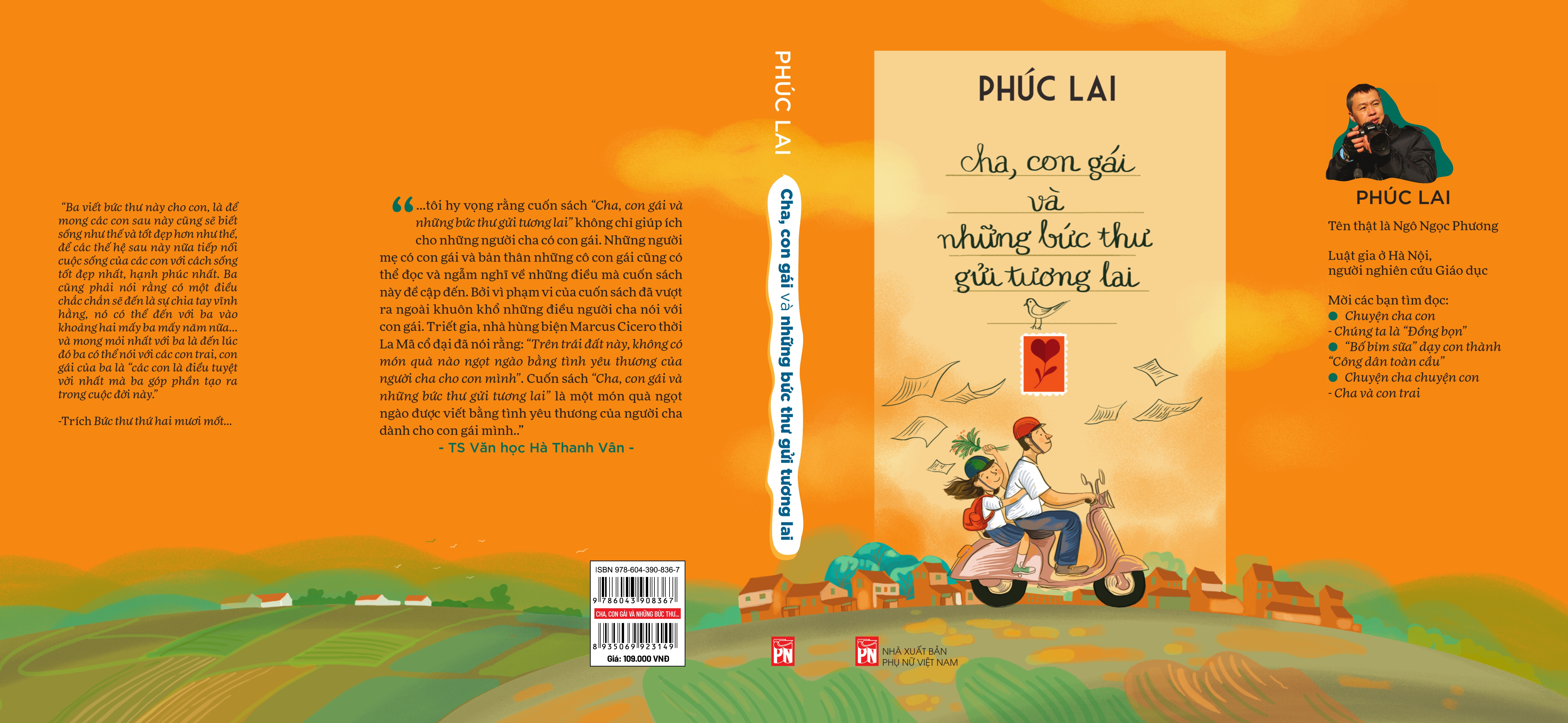 CHA, CON GÁI VÀ NHỮNG BỨC THƯ GỬI TƯƠNG LAI - Tác giả Phúc Lai