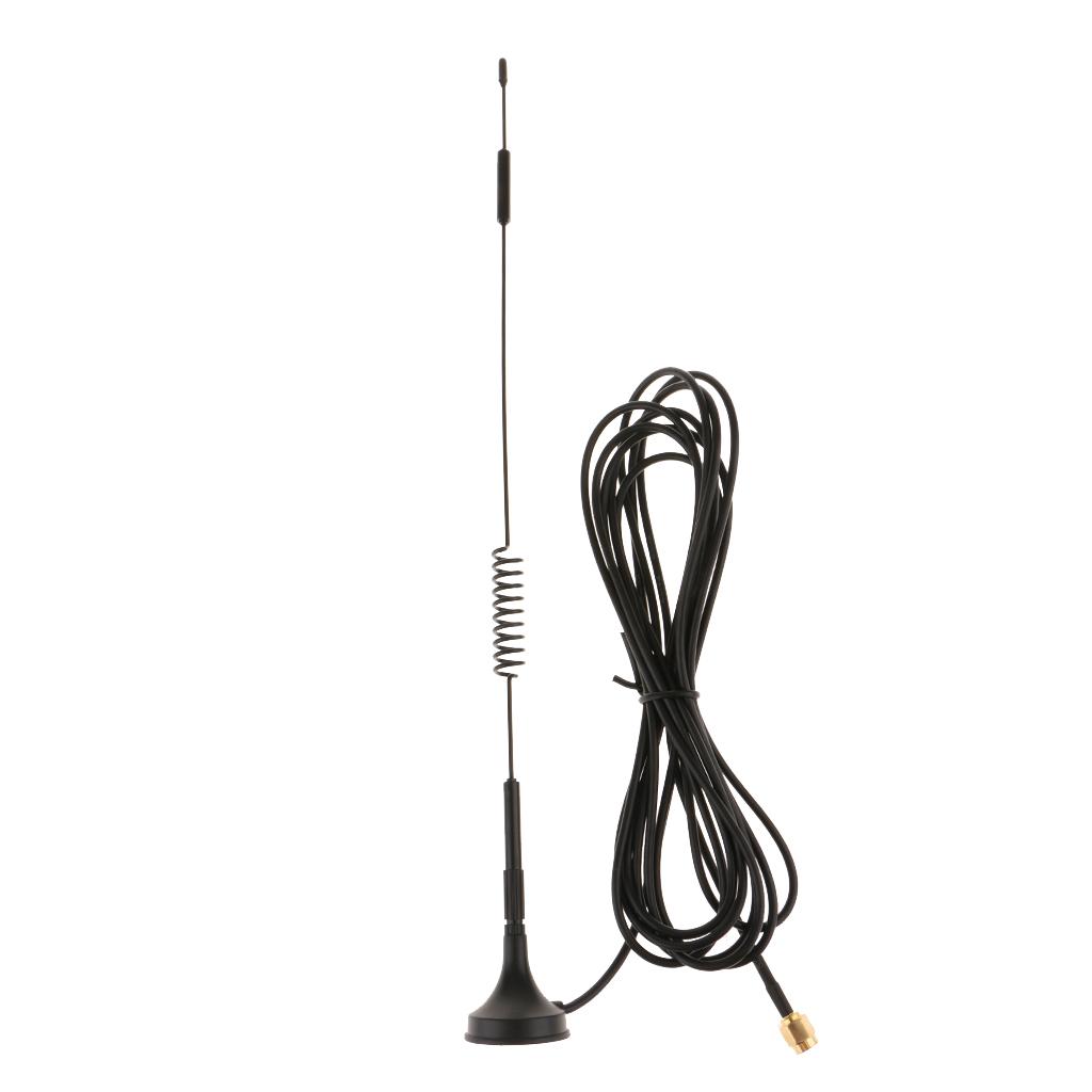 2Piece 12dBi 4G Antenna SMA Male Modem Router Splitter Cable 70-2700 Mhz