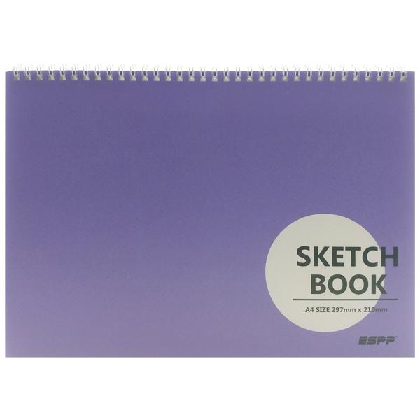 Vở Vẽ A4 Sketch Book - ESPP 130401PU - Màu Tím