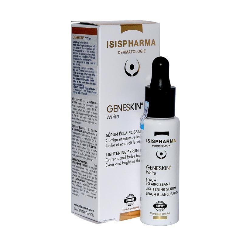Tinh chất dưỡng sáng da, giảm thâm nám GENESKIN White - Isis Pharma