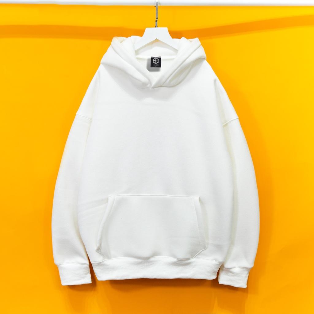 Áo Nỉ Hoodie trơn nỉ bông áo nỉ unisex nam nữ chất liệu nỉ bông dày dặn