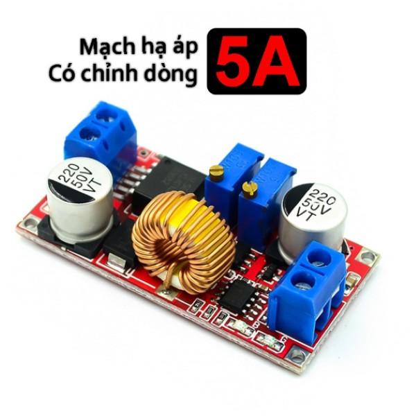 Mạch hạ áp DC DC XL4015E 5A có chỉnh dòng
