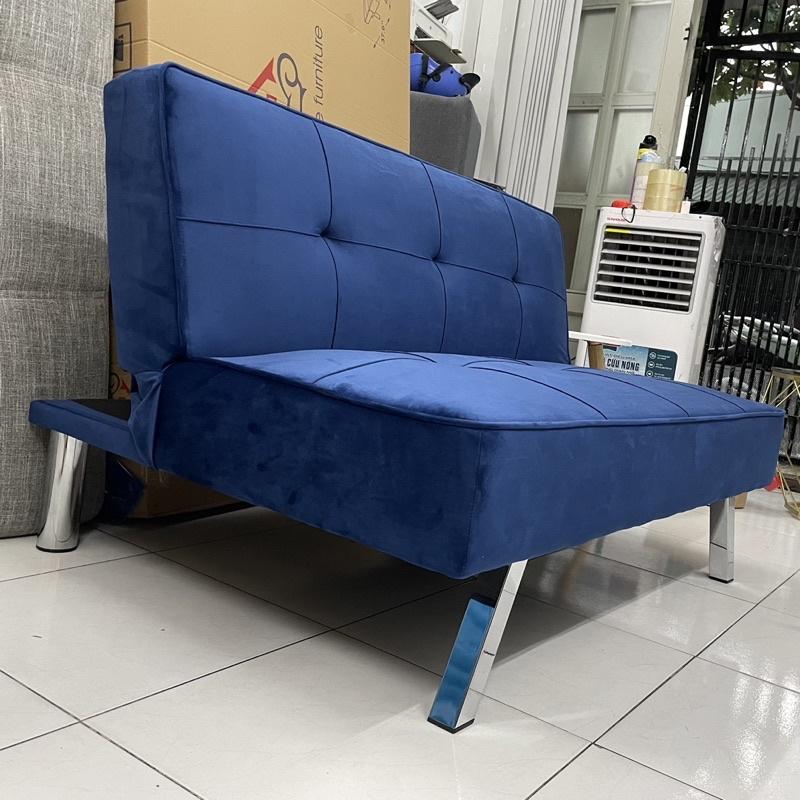 Ghế Sofa mini 1.2m chân kim loại - Sofa Giường - Sofa Bed thông minh cho phòng nhỏ