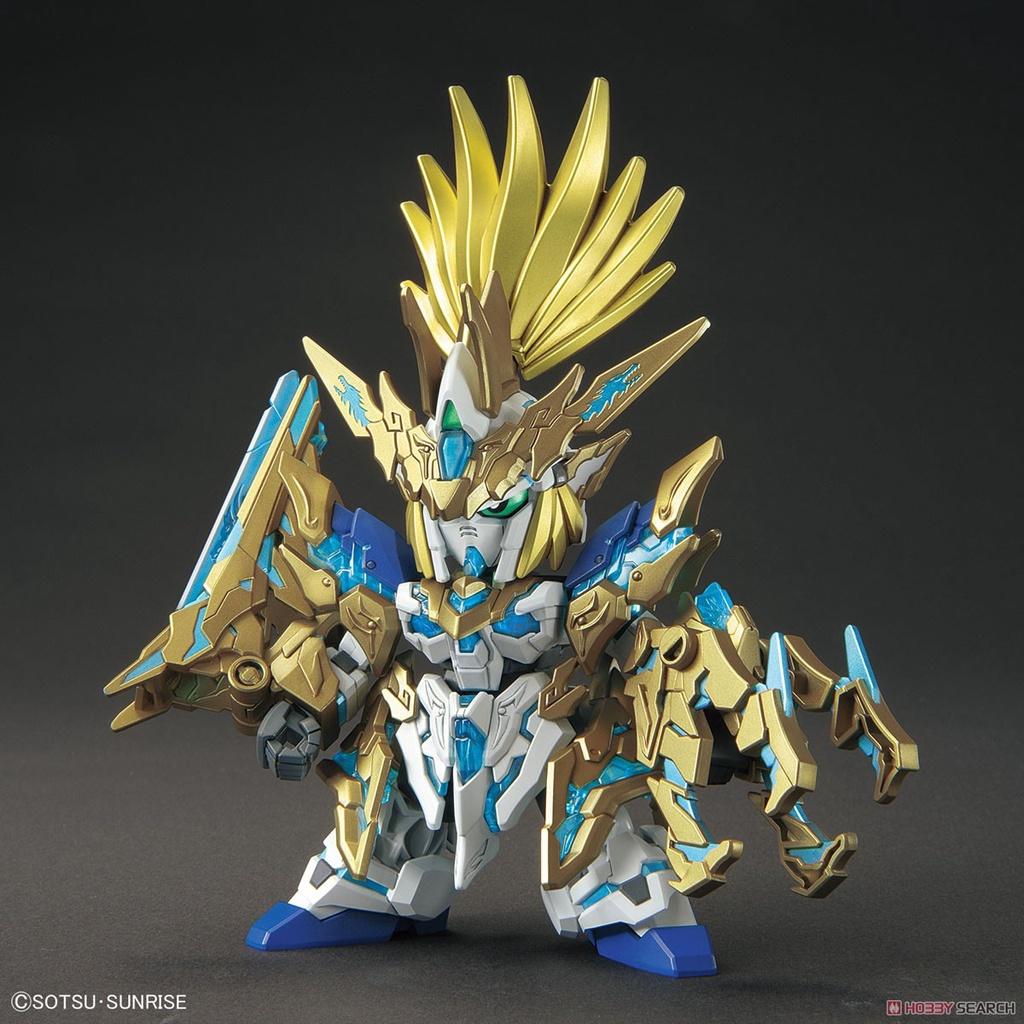 Bộ mô hình đồ chơi lắp ráp SD W HEROES LONGZUN LIU BEI UNICORN GUNDAM Lưu Bị