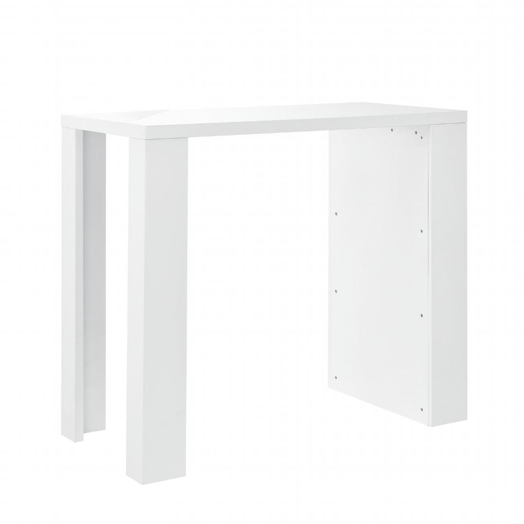 Bàn ăn gỗ hiện đại SMLIFE Donald | Gỗ MDF dày 17mm chống ẩm | D118xR58xC107cm