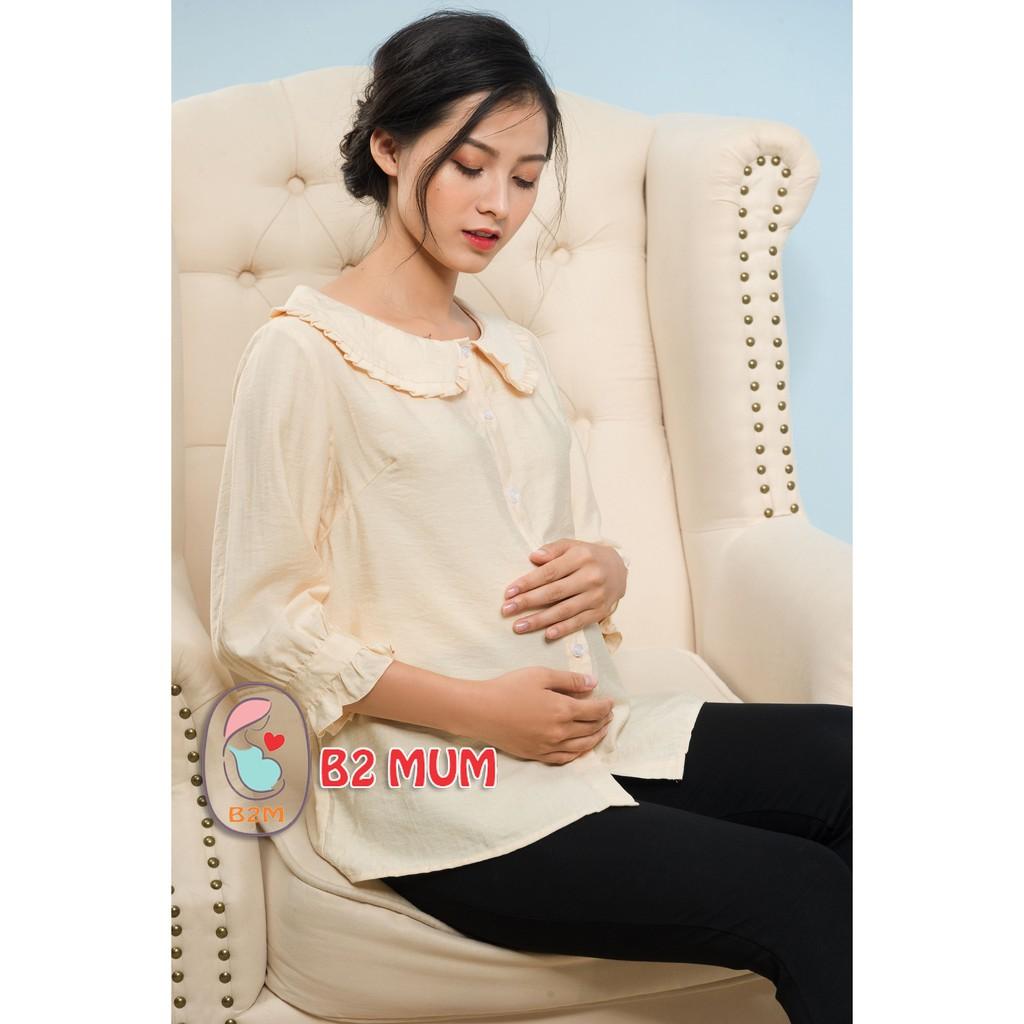 ÁO CỔ SEN TAY BÈO