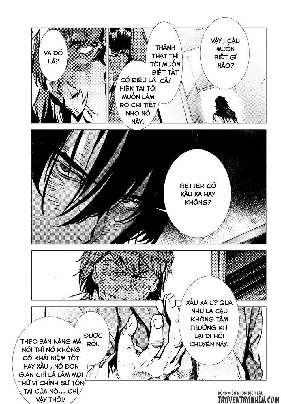 getter robo devolution: uchuu saigo no 3-punkan chapter 14 49