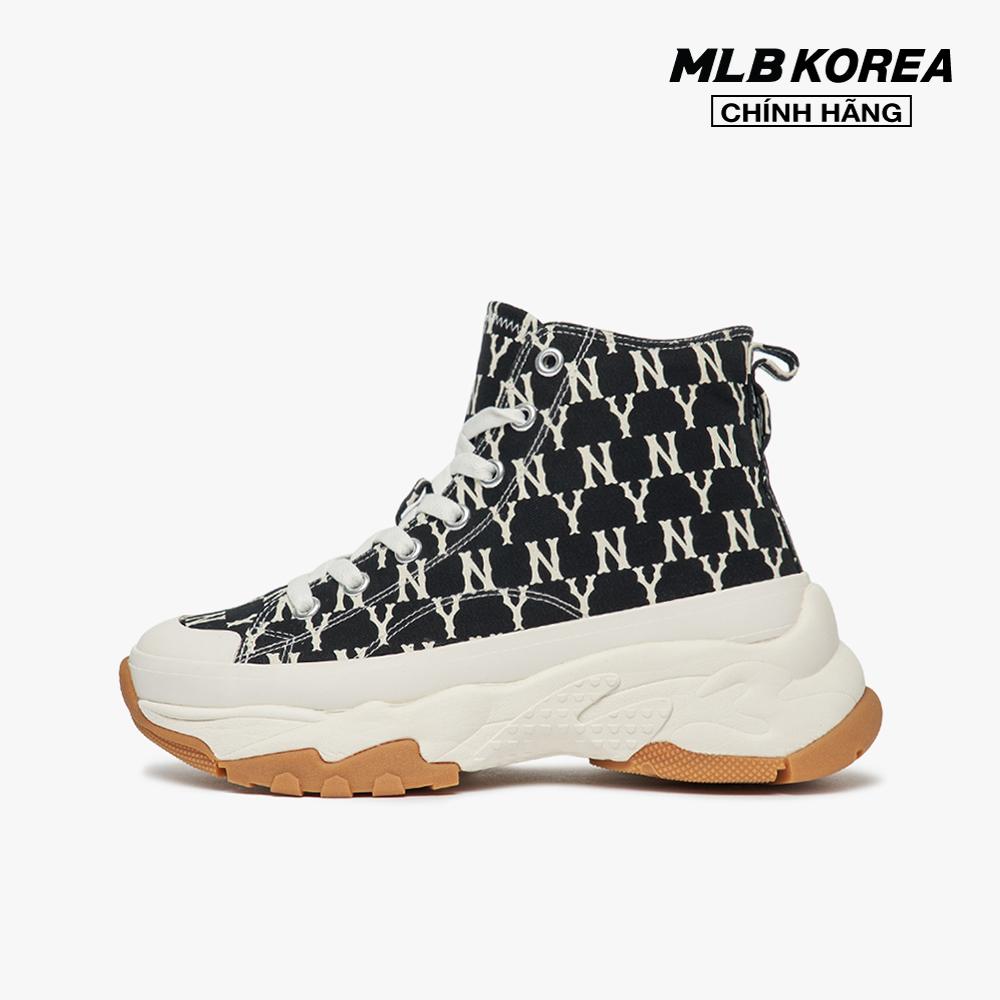 MLB - Giày sneakers cổ cao thời trang Monogram Chunky 3ASHU331N-50BKS