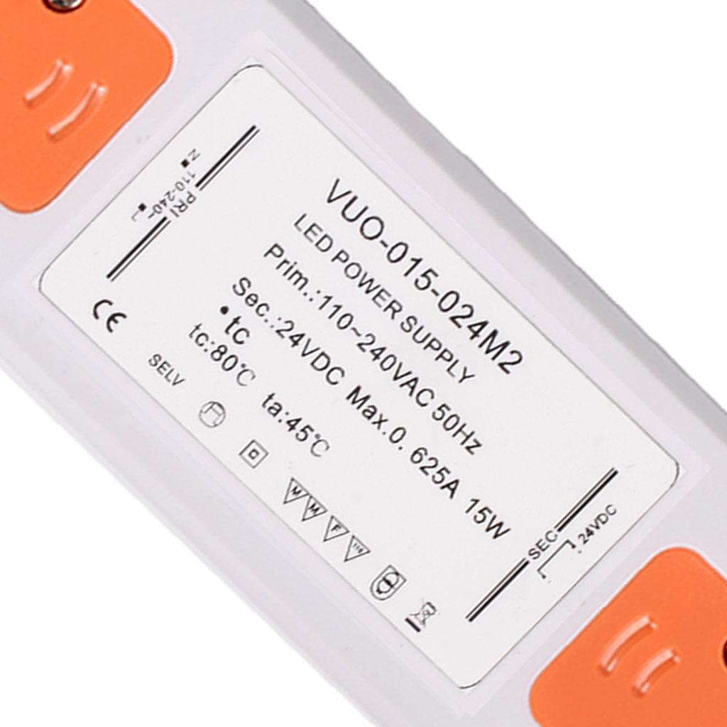 LED Biến Áp nguồn Điều 15W 24V cho Dây Đèn Bóng/1 chiếc