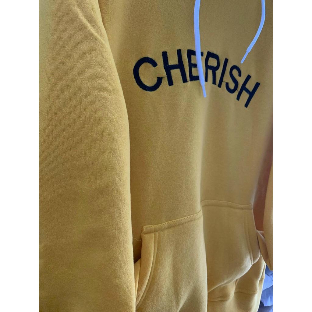 Áo Hoodie Chống Nắng unisex ulzzang Có 5 Màu, Dành cho nam và nữ In Hình CHERICH nỉ ngoại form rộng