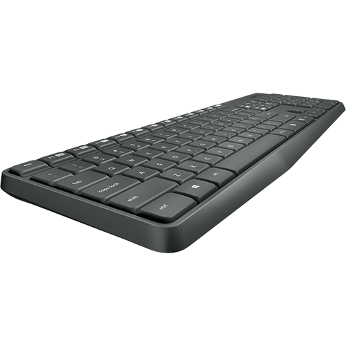 Combo chuột và bàn phím không dây Logitech MK235 - Hàng chính hãng