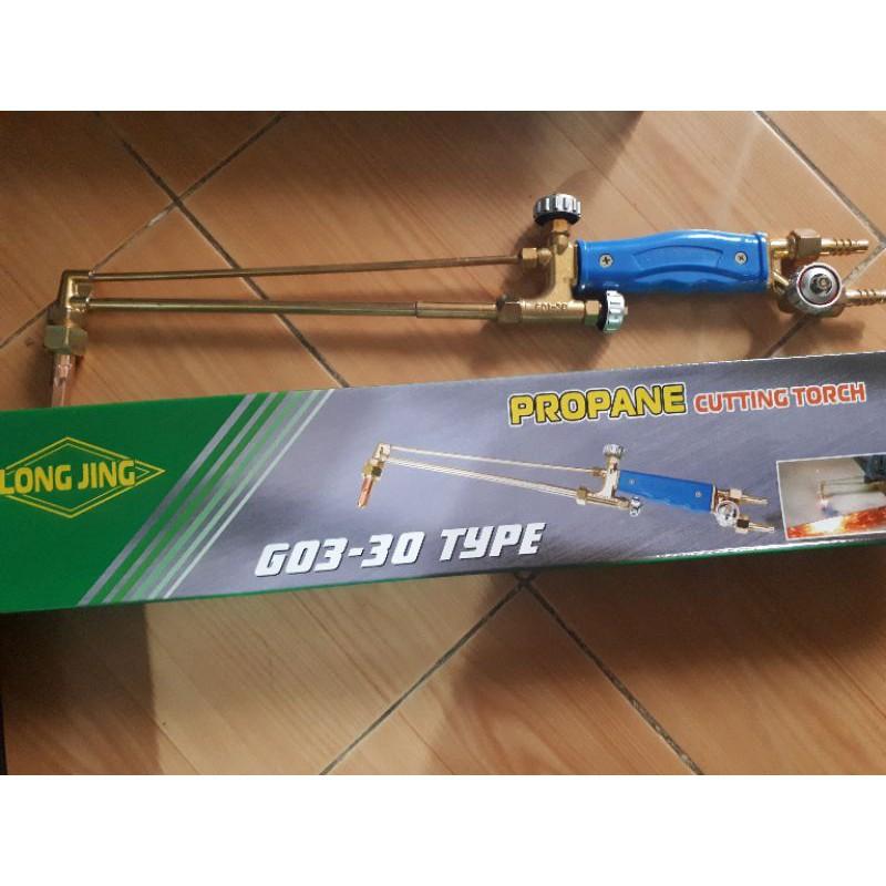 Tay cắt hơi oxy gas G01-30 Long Jing loại tốt - Đèn cắt gió đá G01-30