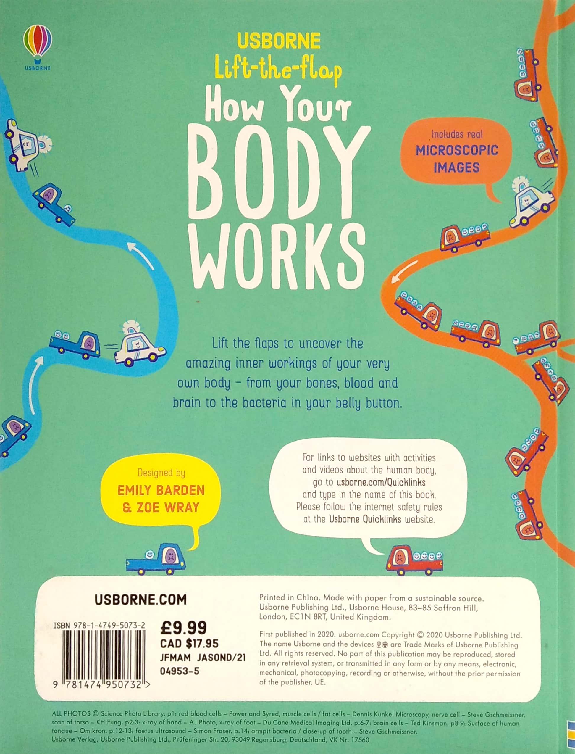 Sách ngoại văn: Lift-the-flap How Your Body Works