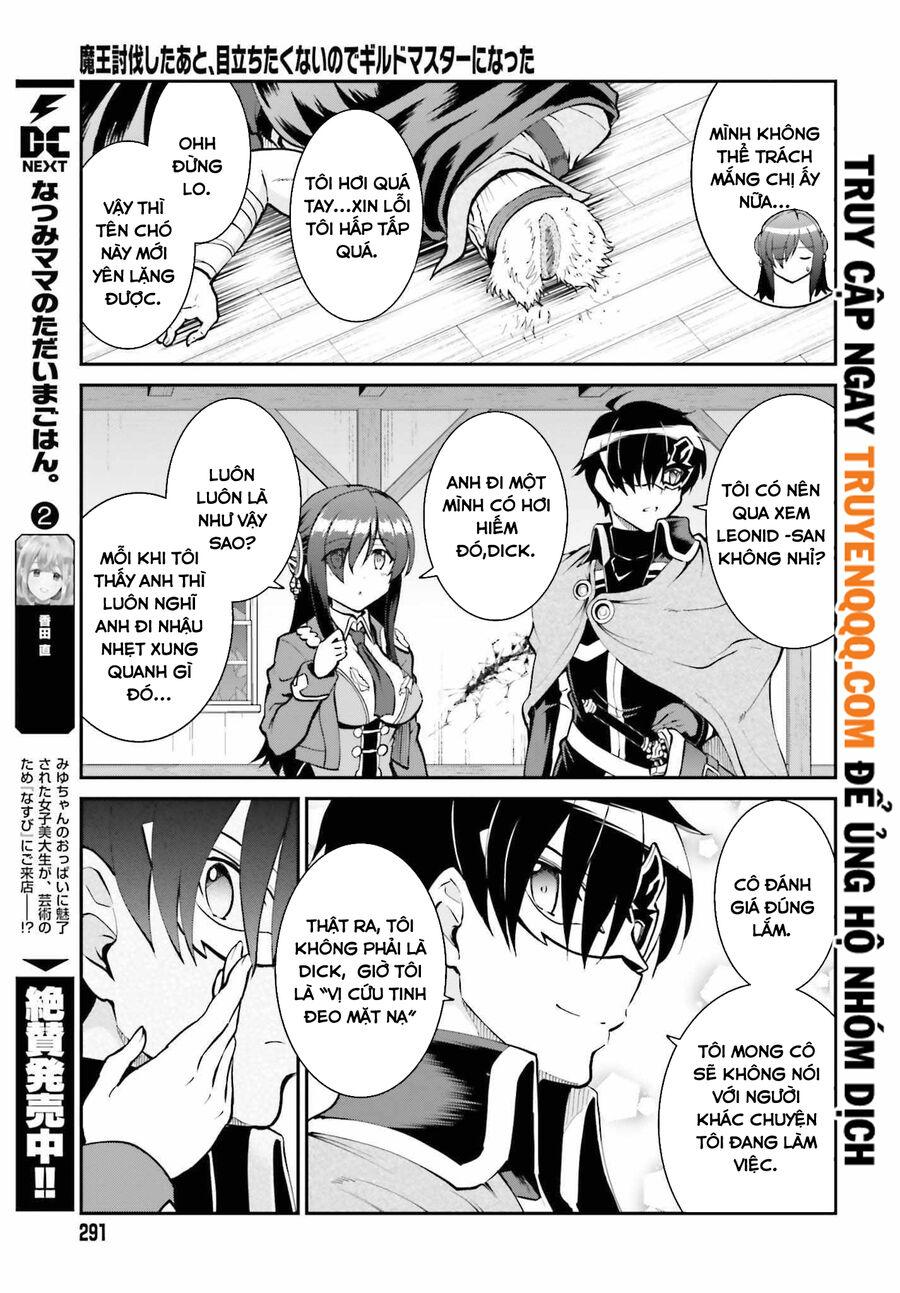 vì thích một cuộc sống nhàn nhã, sau khi đánh bại quỷ vương, anh ta lập một hội quán và sống ẩn dật chapter 29.5 12