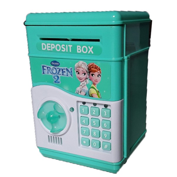 Đồ chơi két sắt mini dạy bé tiết kiệm