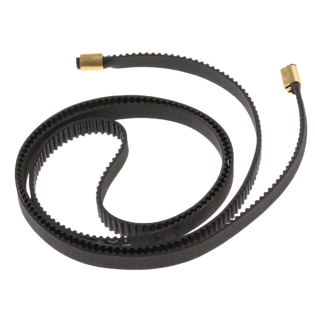 3D Printer Part GT2 Y Axis Timing Rubber Belt Replacement for Ender 3 Black