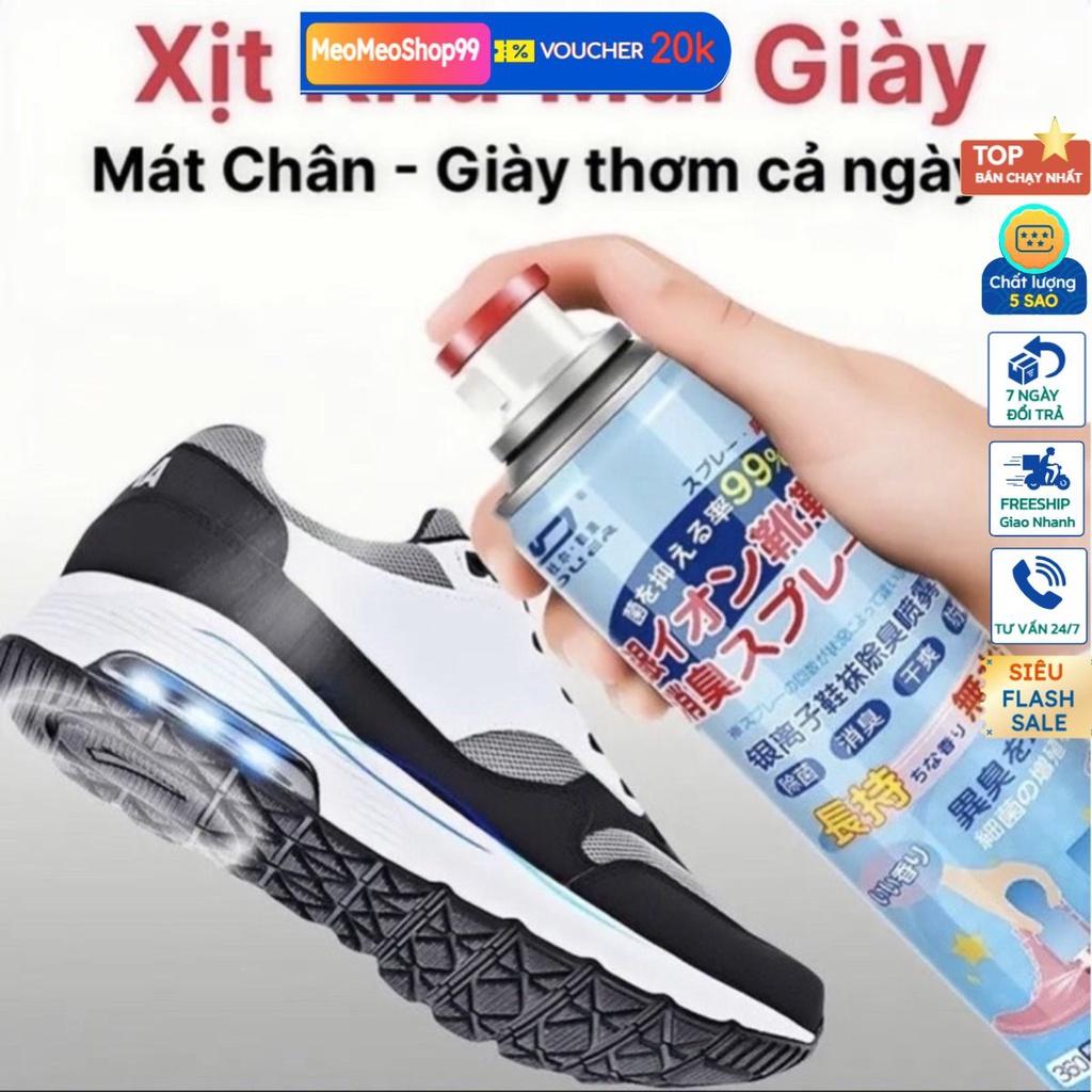 Bình lọ chai Xịt khử mùi giầy nhật bản cực hiệu quả chỉ 1 lần xịt