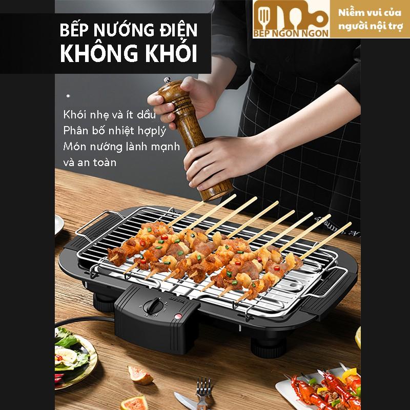 Bếp nướng điện cao cấp electric barbecue grill không khói_BEP NGON NGON