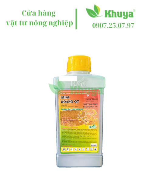 Thuốc trừ cỏ Khai Hoang Q7 900ml hiệu BMC Cỏ cháy