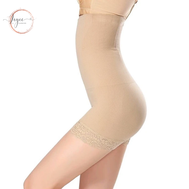 Quần gen phối viền ren nịt bụng đình hình- LN018- Lê Ngọc Fashion