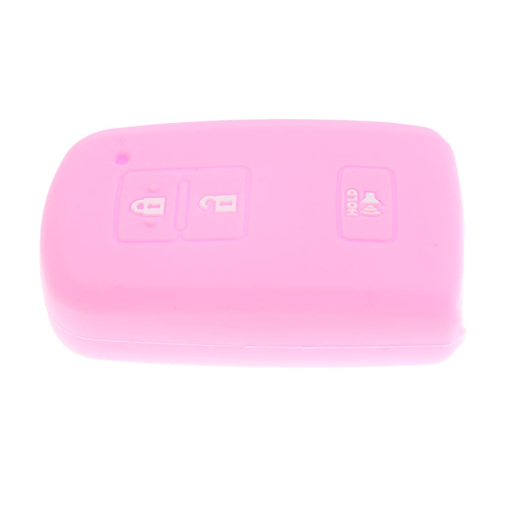 3 Button Car Key Fob Cover Protector Housing for