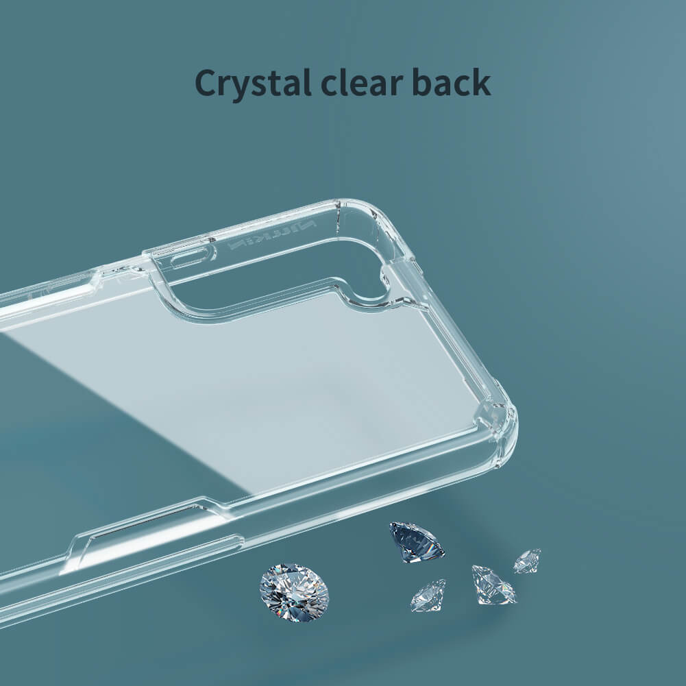 Ốp lưng silicon dẻo trong suốt cho Samsung Galaxy S22 hiệu Nillkin Nature Pro mỏng 0.6mm - hàng nhập khẩu