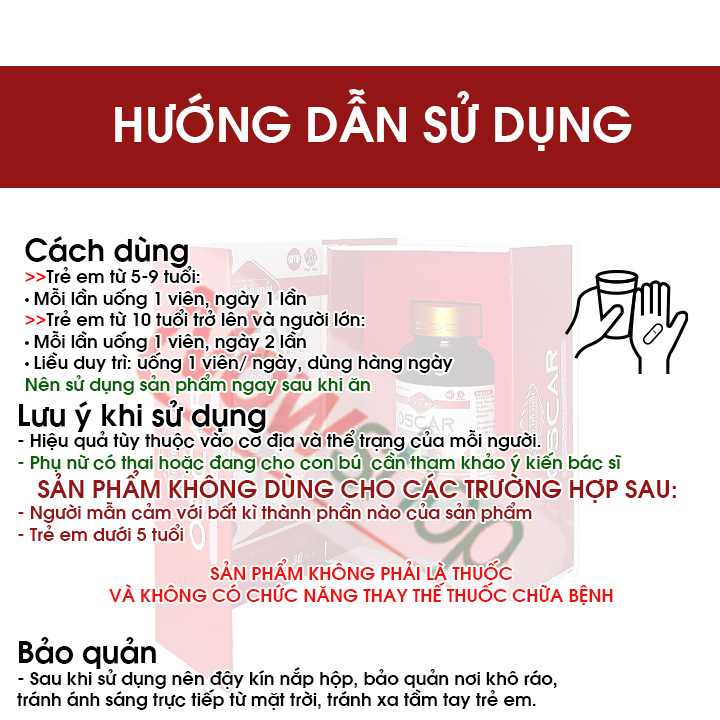 Viên Uống Bổ Măt Oscar Giúp Hỗ Trợ Sáng Mắt Cải Thiện Thị Lực Giảm Mờ Và Khô Mỏi Mắt Hiệu Quả