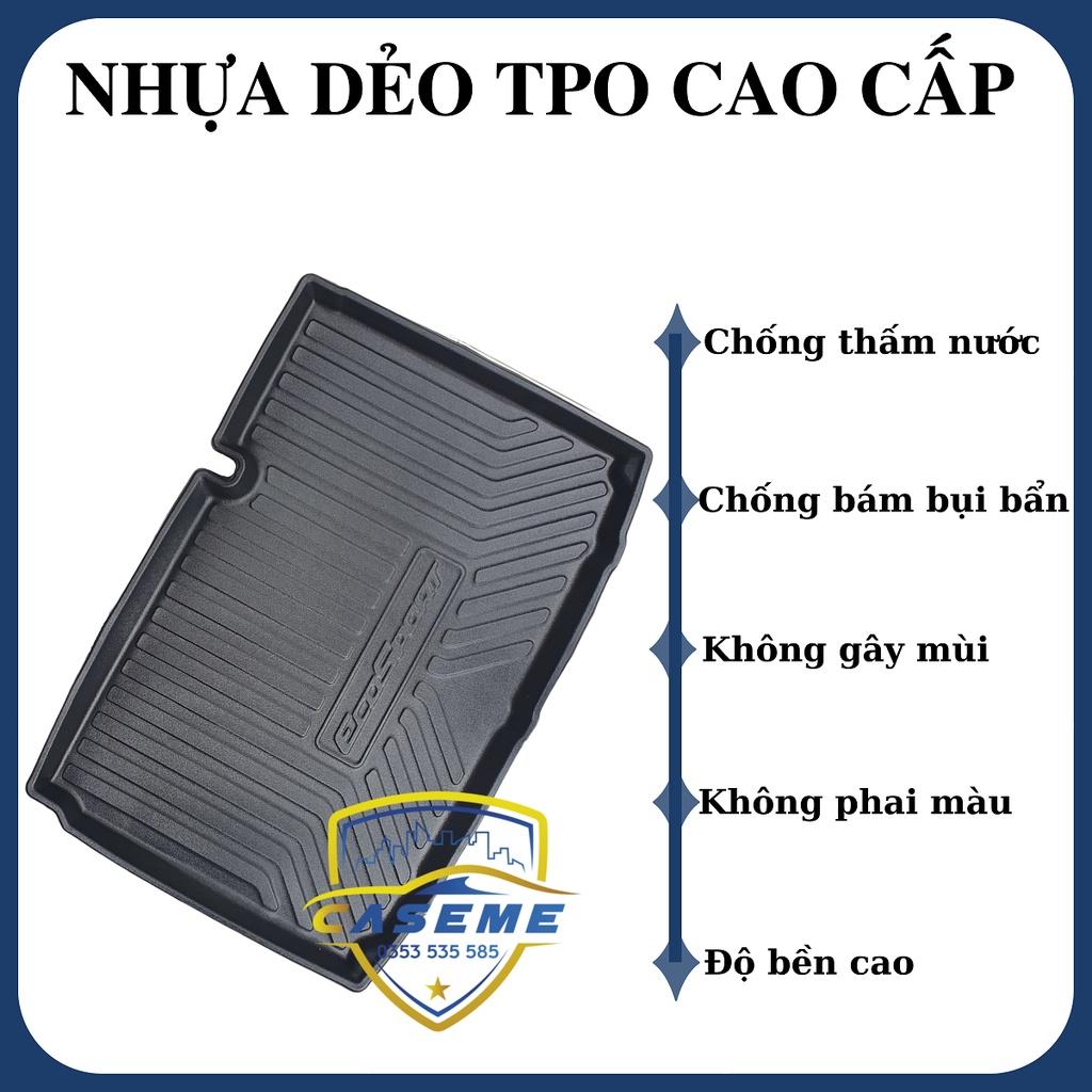 Lót cốp dành cho xe Ford Ecosport 2018 - 2021 không mùi, chất liệu TPO cao cấp