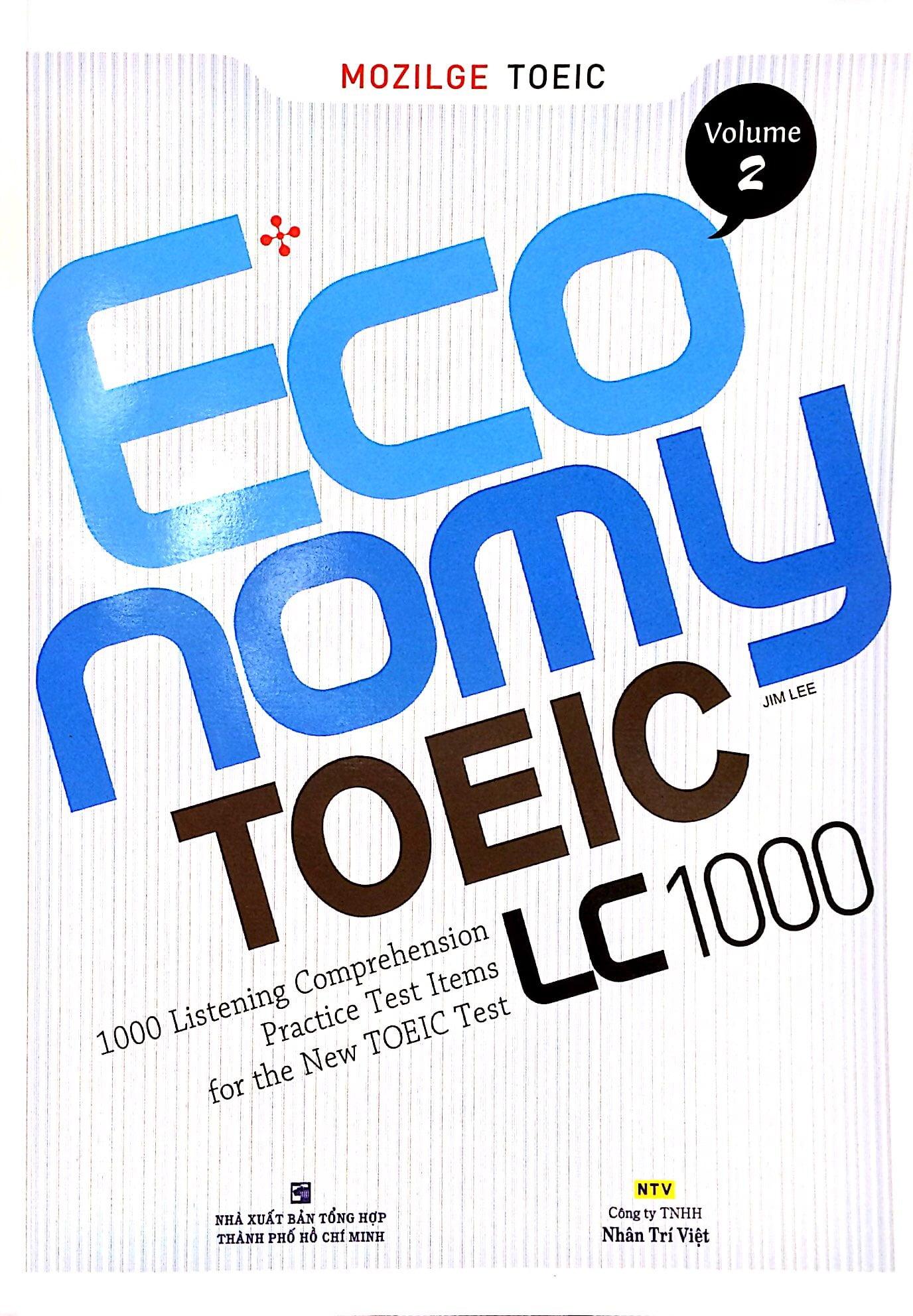 Economy TOEIC LC1000 Volume 2