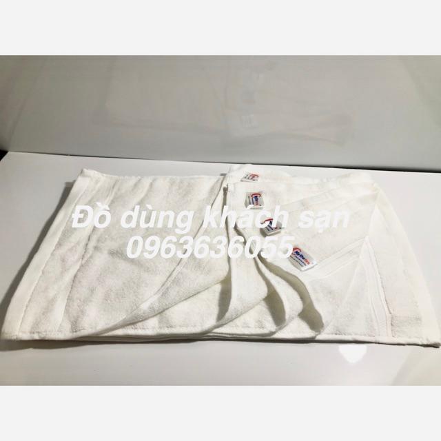 Combo 5 khăn mặt trắng 30x50cm