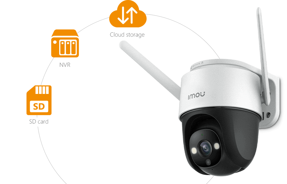 Camera IP wifi ngoài trời IMOU Cruiser SE 2MP/4MP - Hàng Chính Hãng