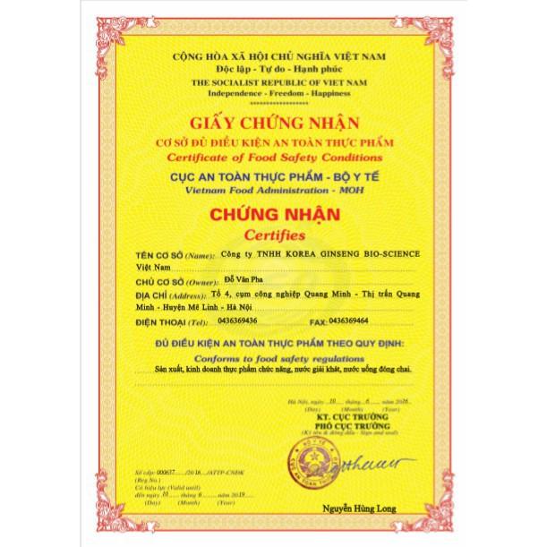 Nước Uống Hoạt Huyết Dưỡng Não BIOK, Giúp Tăng Cường Tuần Hoàn Máu Não