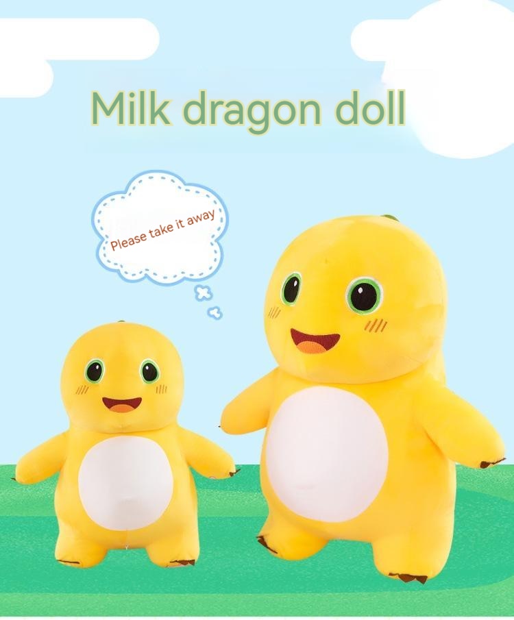 Thú nhồi bông khủng long vàng dễ thương - Size từ 25cm đến 45cm - Quà tặng gấu bông khủng long nhập khẩu cao cấp - Gối ôm mềm mịn cho bé