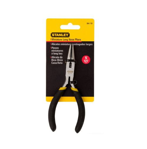 Kềm nhọn cán đen Stanley STHT84119-8 5in/125mm