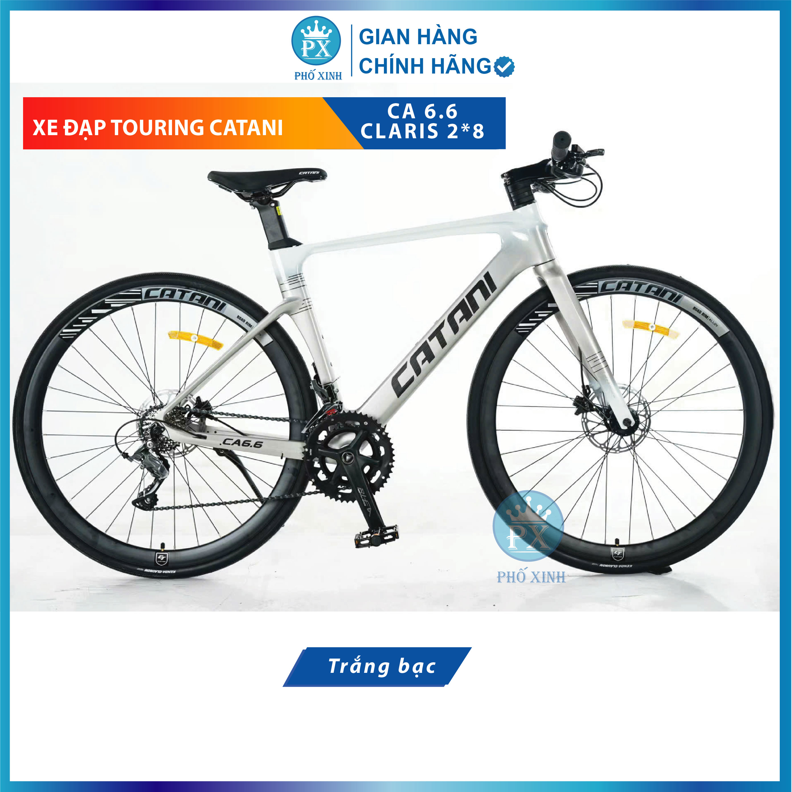 XE ĐẠP TOURING CATANI 6.6 MẪU 2025