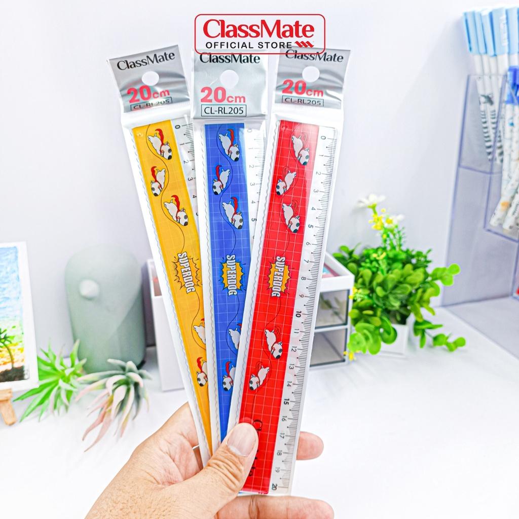 Thước Kẻ Thẳng CLASSMATE 15cm, Họa Tiết Cún Dễ Thương CL-RL205