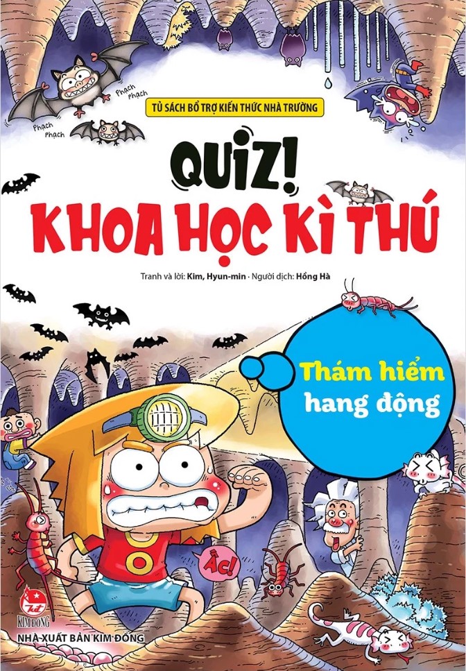 Hình ảnh  Quiz! Khoa học kì thú - Thám hiểm hang động