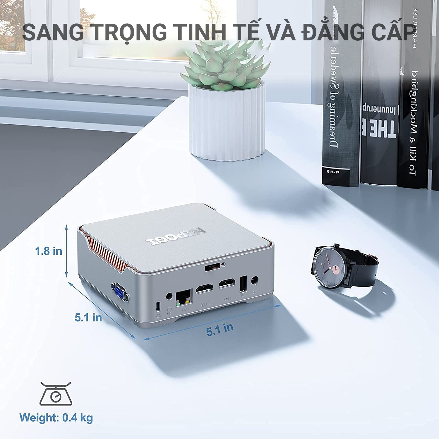 Máy tính để bàn – PC Gaming – MINI PC INTEL I5 10500H 6 lõi 12 luồng (Hàng chính hãng)