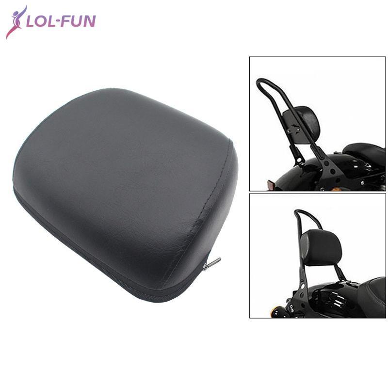 Đệm Tựa Lưng Bằng Da PU Thoải Mái Có Thể Tháo Rời Cho Xe Mô Tô Harley 883 1200 48