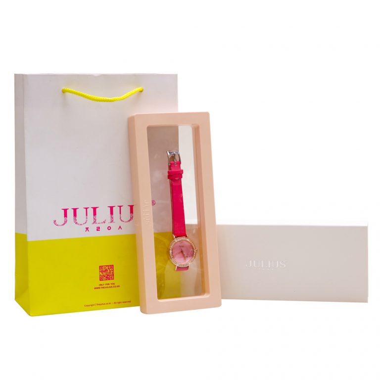 Đồng Hồ Nữ JA-823D Julius Hàn Quốc Dây Da