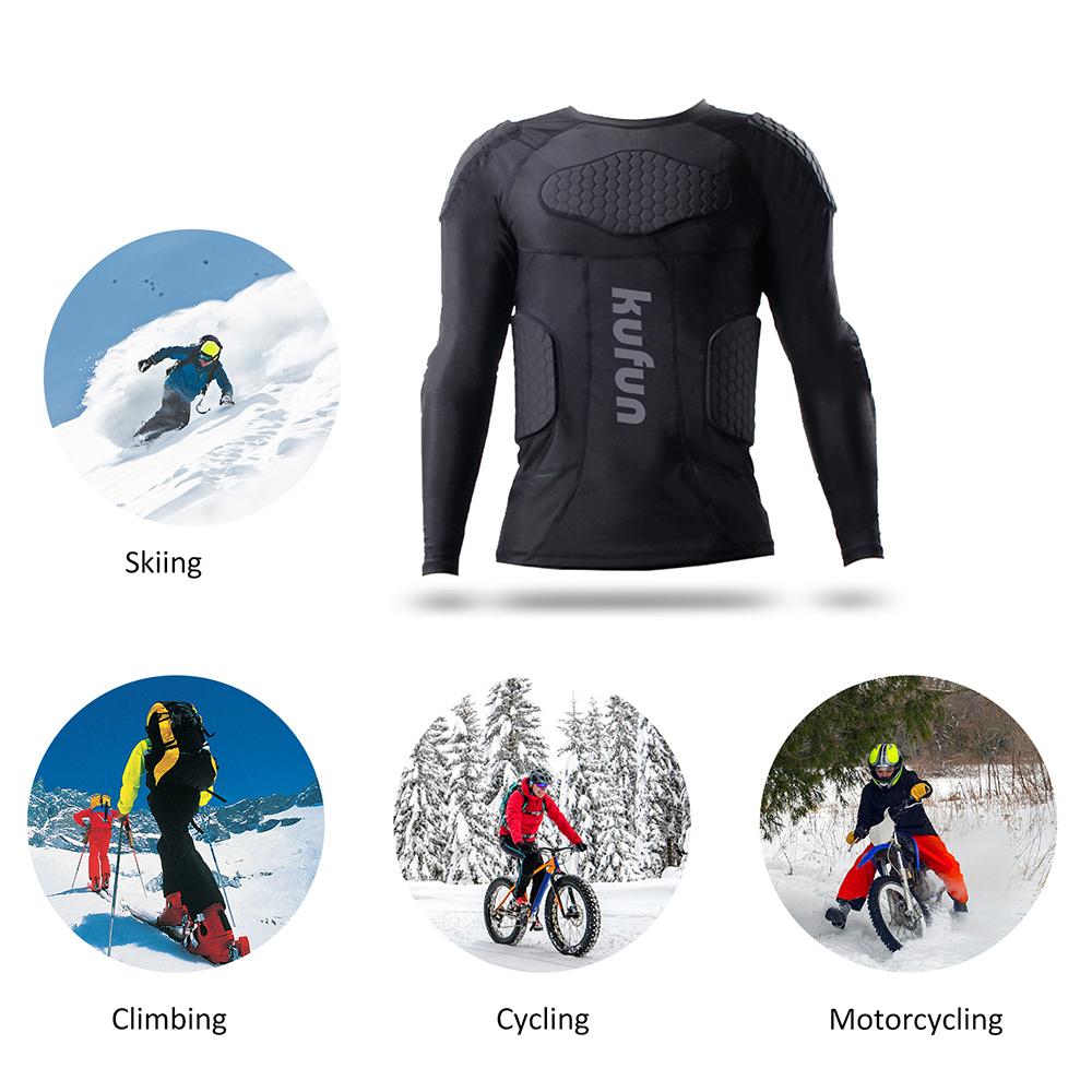 Áo khoác giáp ngực bảo vệ vai khuỷu tay eo để trượt ván trượt tuyết đi xe đạp