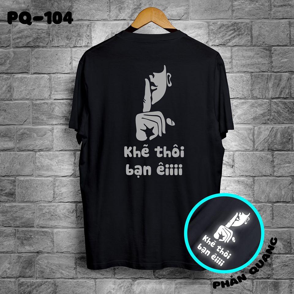 Áo thun Unisex phản quang Có size tay lỡ